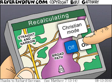 Deja que el Espiritu Santo sea el GPS por medio de Jesus...